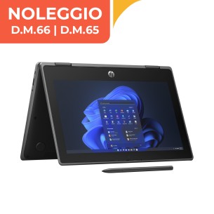 NOLEGGIO DM66 (Costi Indiretti) - Notebook 11,6" Touch con Penna, funzione 4 in 1 e...