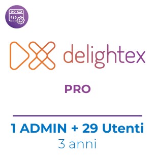 Delightex (Cospaces) Licenza Pro Senza Add-Ons 1 Admin +...
