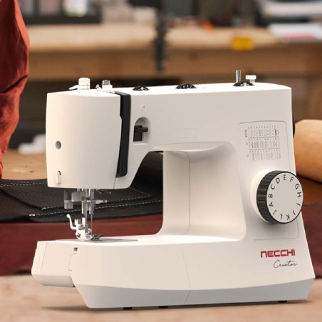 Macchina da Cucire Meccanica Rotativa - Modello Necchi Creator C35 con 35 Punti