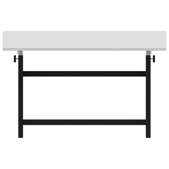 Tavolo Architetto QSA Telescopico con Piano in Melaminico - Dimensioni 100 x 150 cm - Altezza Regolabile 72/105 cm