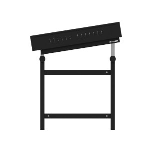 Tavolo Regolabile Archittetto con Piano Luminosos Grapholux - Dimensione Piano 85 x 130 cm - Altezza Regolabile 85/115 cm 2