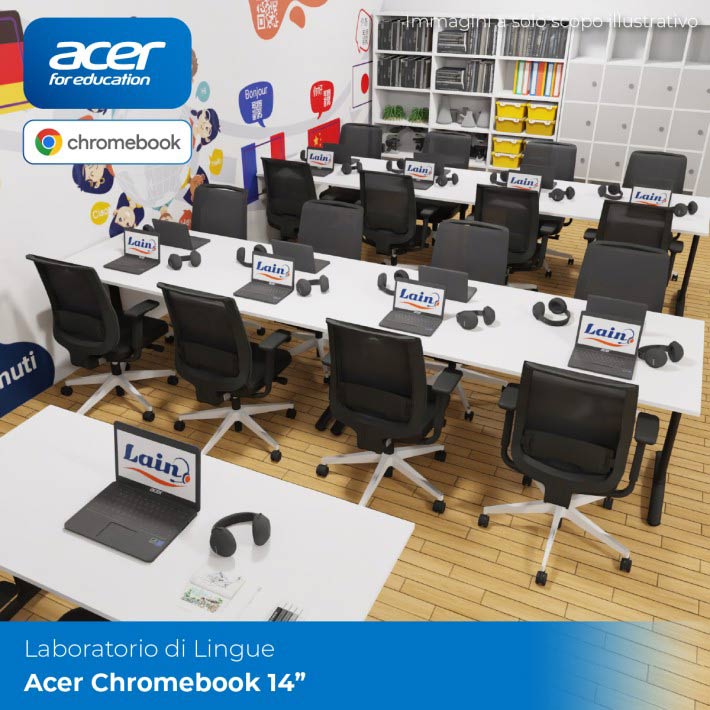 Laboratorio di Lingue Acer Chromebook 14"
