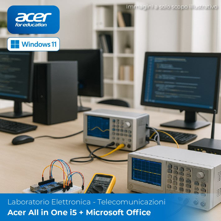 Laboratorio di Informatica - Elettronica - Telecomunicazioni All in One Pc - Acer I5 -...
