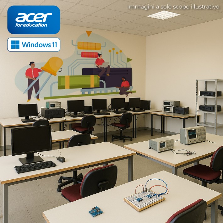 Laboratorio di Informatica - Elettronica - Telecomunicazioni All in One Pc - Acer I5 - Microsoft Office