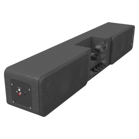 Soundbar preamplificata con webcam e 2 Radio microfoni wireless e funzione ECO - SBU 2R -...