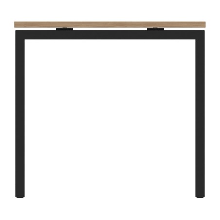 Tavolo Nova U in Melaminico - Dimensioni 160 x 80 x 74 cm – Colore Piano Acacia – Colore...