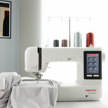 Ricamatrice/Macchina per Cucire Elettronica con Software - Modello Necchi Creator C1200 con...