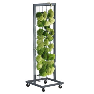 Telaio Parete Green Wall - Struttura Verticale su Ruote