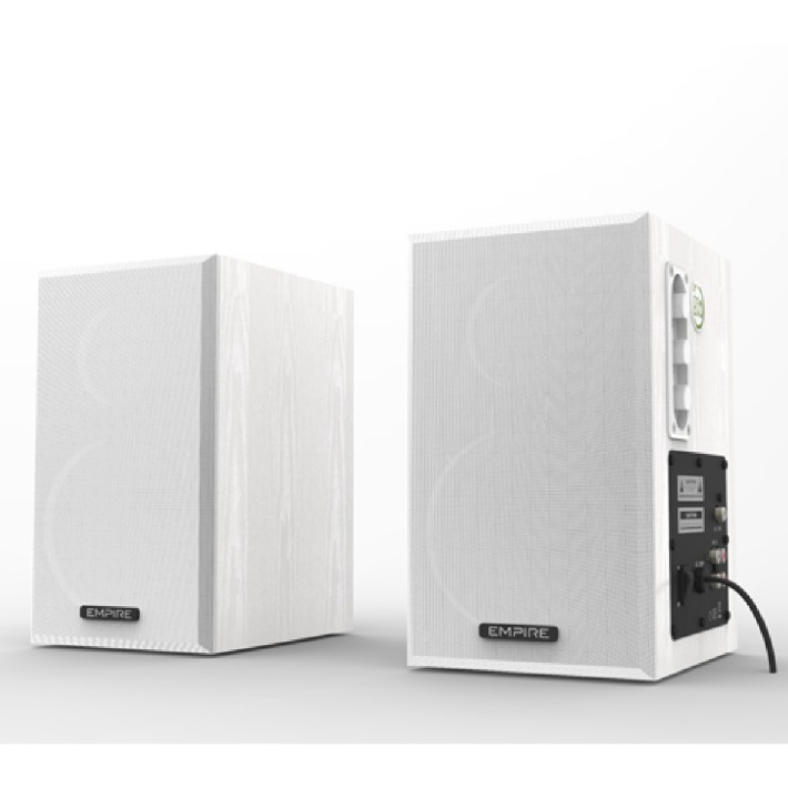 Coppia di casse preamplificate da 100W -...