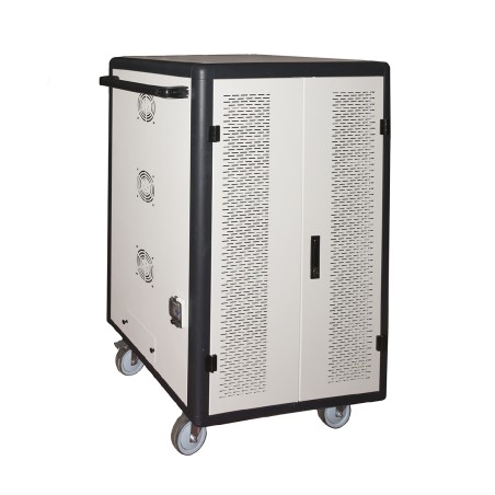 Armadio di Ricarica e Alloggiamento fino 16" - 60 Posti - con Ruote e Multiprese - Incluse...