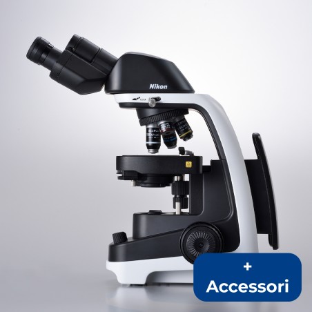 MICROSCOPIO NIKON ECLIPSE Ei R BINOCULAR SET + ACCESSORI