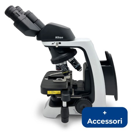 MICROSCOPIO NIKON ECLIPSE Si BINOCULAR SET + ACCESSORI