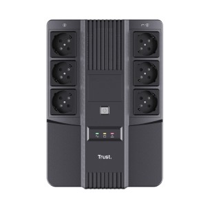 Ups - Trust Maxxon - Batteria da 800 VA - 6 Prese - Nero