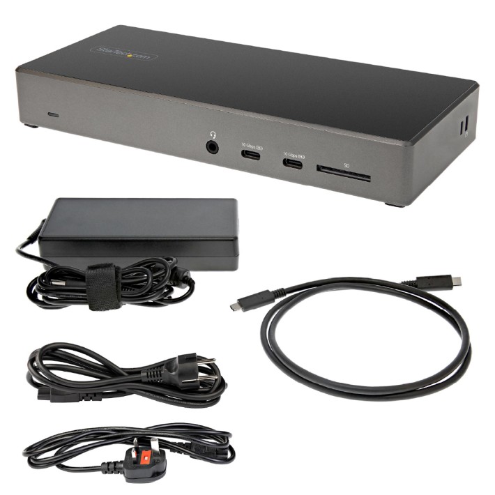 Docking Station USB C - con Triplo Monitor 4k -...