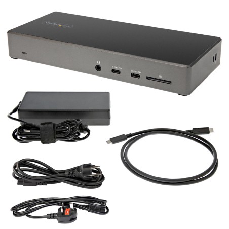 Docking Station USB C - con Triplo Monitor 4k - 2 DisplayPort