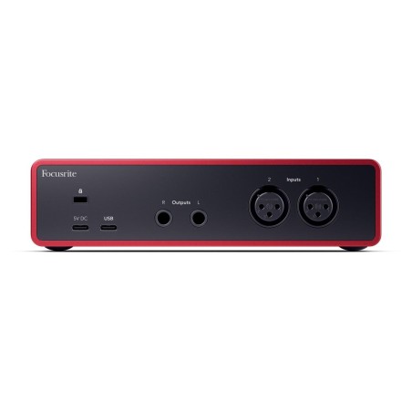 Scheda Audio - Focusrite Scarlett 2i2 4th Gen - 2 Ingressi XLR/Jack - USB-C - Modalità Air -...