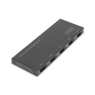 Splitter HDMI - Ultra Slim - 1x4 - 4K/60 Hz - HDR - HDCP 2.2 - 18 GBPS - con Micro Usb Power