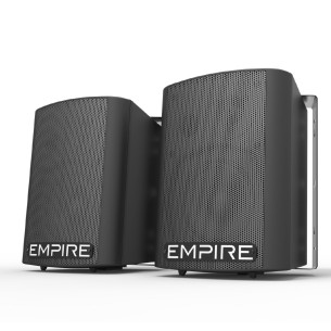 Coppia di casse preamplificate da 250W - Wall250 - Colore Bianco - Funzione ECO - Con...