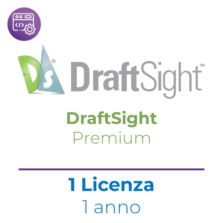 DraftSight Premium YLC - Gov - 1 Licenza - 1 Anno
