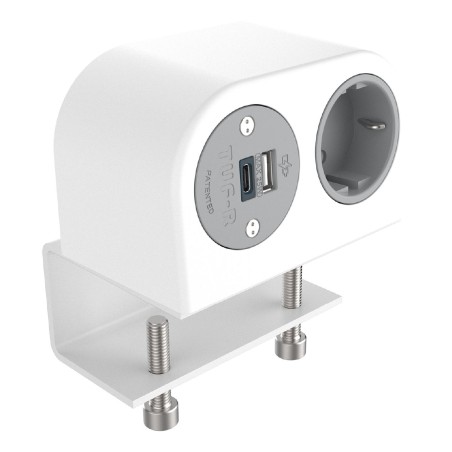 Multipresa Phase 1x Schuko con USB AC 25W – Modello 200