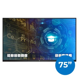 Monitor Touch 75" - Philips E-Line 75BDL4152E/00 - con Installazione Inclusa