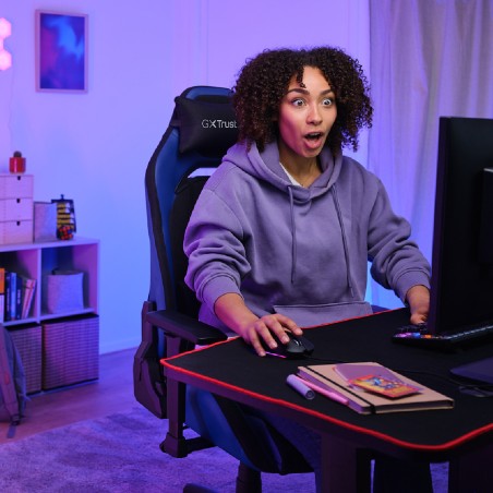 Sedia Gaming Modello GXT714B Ruya - Colore Blu/Nero