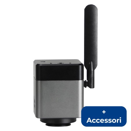 MICROSCOPIO NIKON ECLIPSE Ei R TRINOCULARE SET + CAMERA + ACCESSORI