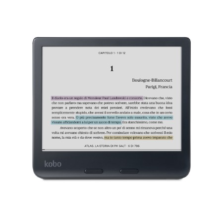 e-Book Reader 7" Kobo Libra Colour & Stylus 2 - Black