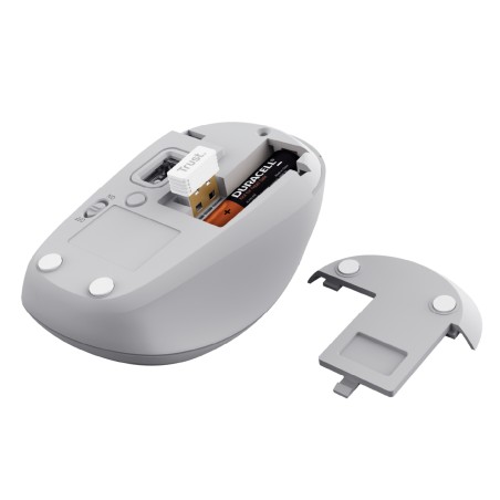 Mouse - Trust Yvi+ - Compatto Multi-device Wireless - White