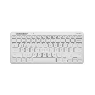 Tastiera IT - Trust Lyra - Compatta Multi-device Wireless - Bianco 2