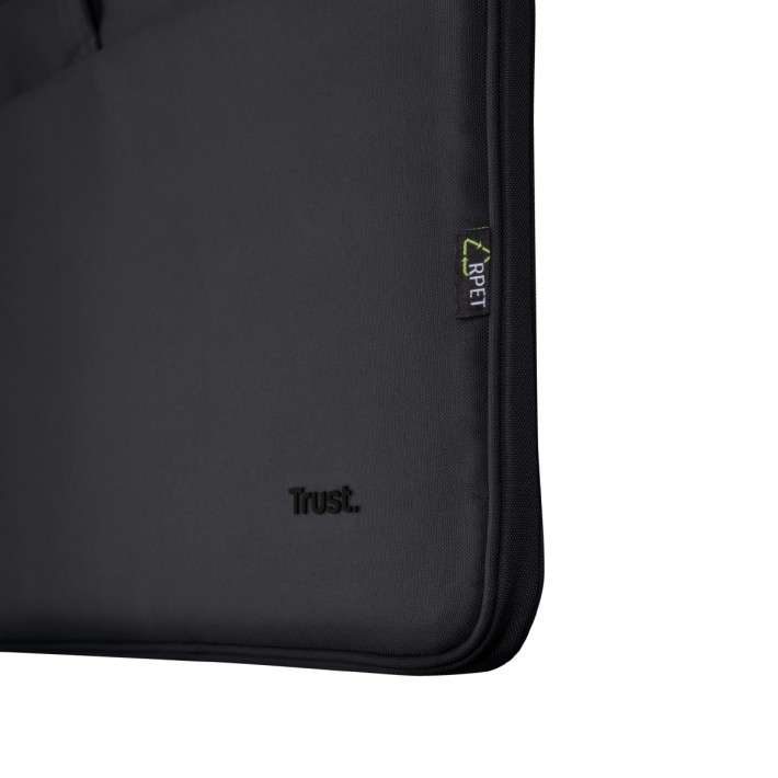 Borsa Sottile Eco 16" - Trust Bologna -  per Laptop - Nero