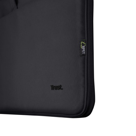 Borsa Sottile Eco 16" - Trust Bologna -  per Laptop - Nero