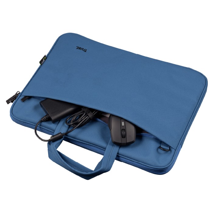 Borsa Sottile Eco 16" - Trust Bologna -  per Laptop - Blu