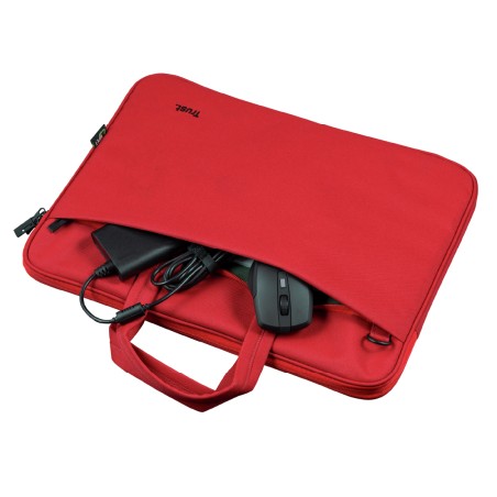 Borsa Sottile Eco 16" - Trust Bologna -  per Laptop - Rosso