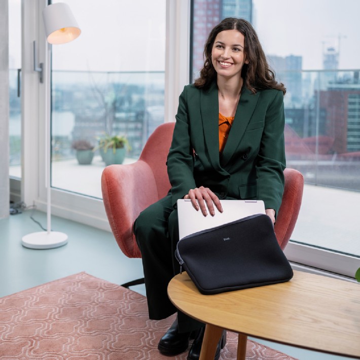 Custodia Morbida 13.3" - Trust Primo - per Laptop - Nero