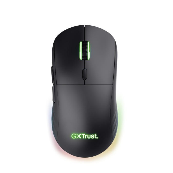 Mouse Wireless Gaming - Trust GXT 927 Redex+ - con Illuminazione RGB - Nero