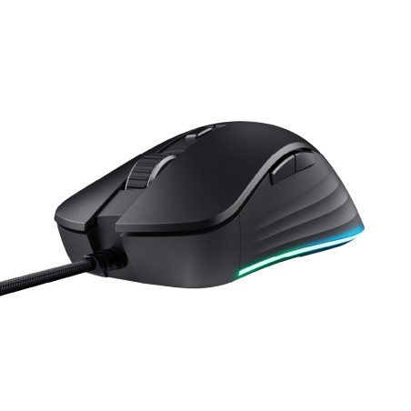 Mouse Wired Gaming - Trust GXT 924 Ybar+ - con Illuminazione LED RGB Integrale - Nero