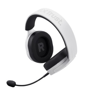 Cuffie Over-Ear Gaming - Trust GXT 490 Fayzo 7.1 - Wired Usb - con Microfono - Bianco 2