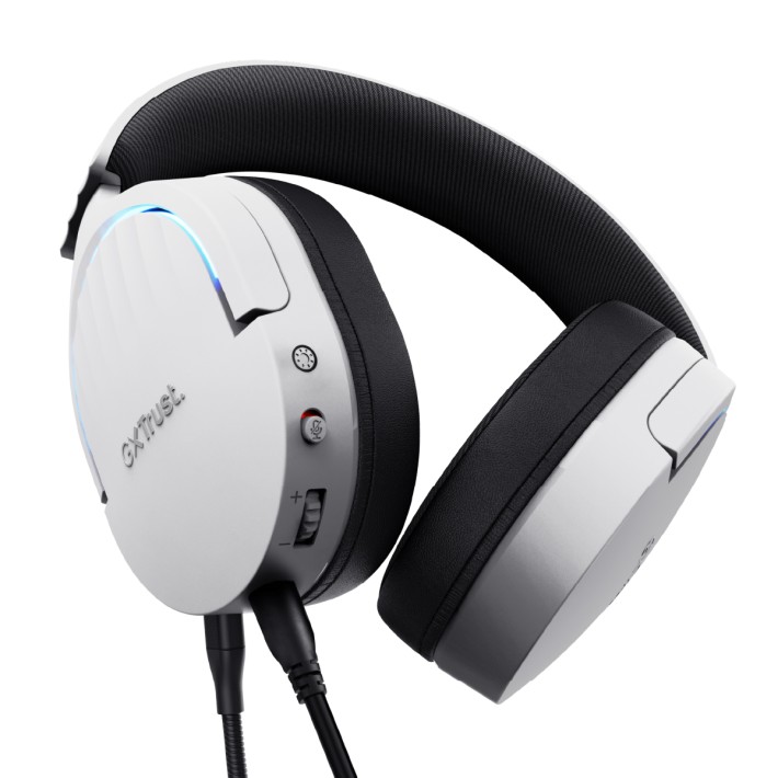 Cuffie Over-Ear Gaming - Trust GXT 490 Fayzo 7.1 - Wired Usb - con Microfono - Bianco