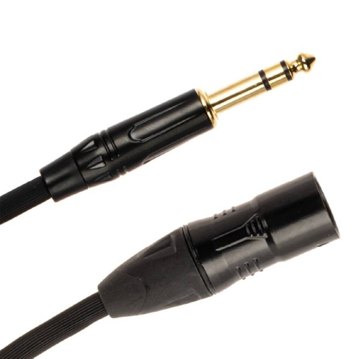 Cavo Microfonico - Quik Lok Just MJS 10 - XLR Maschio/ Jack Stereo - 10 m - Nero