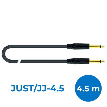 Cavo Strumentale - Quik Lok Just JJ 4.5 - Jack Mono/ Jack Mono - 4.5 m - Nero
