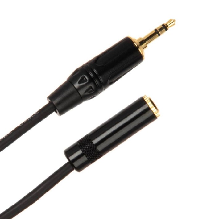 Cavo Adattatore Audio - Quik Lok Just J35J35F 2 - Mini Jack Stereo / Presa Mini Jack Stereo - 2 m - Nero