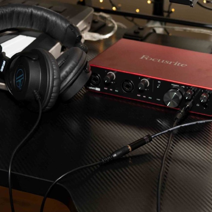 Cavo Adattatore Audio - Quik Lok Just J35J35F 3 - Mini Jack Stereo / Presa Mini Jack Stereo - 3 m - Nero