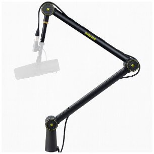 Asta da Tavolo - Shure by Gator BROADCAST1 - con Braccio Articolato - Nero