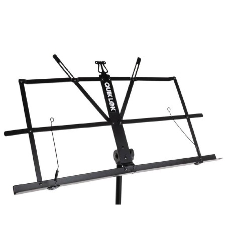 Leggio per Spartiti - Quik Lok MS/335 W/Bag - Richiudibile e Portatile - con Borsa - Nero