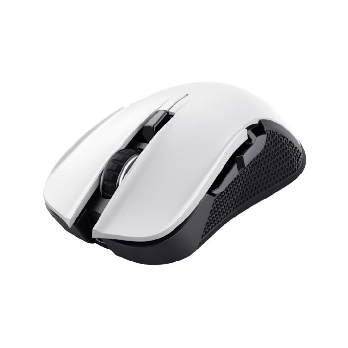 Mouse Wireless Gaming - Trust GXT 923W Ybar - con Illuminazione LED RGB - Bianco/Nero