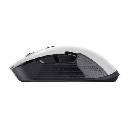 Mouse Wireless Gaming - Trust GXT 923W Ybar - con Illuminazione LED RGB - Bianco/Nero
