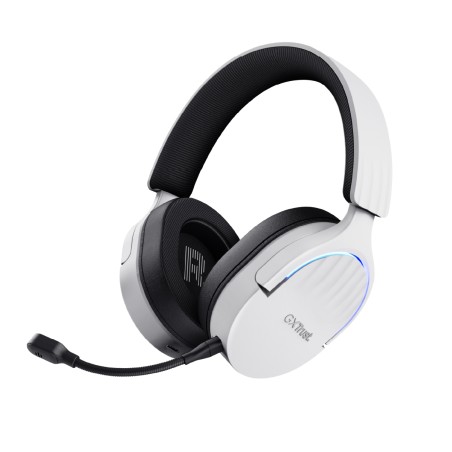 Cuffie Over-Ear Gaming - Trust GXT 491W Fayzo - Wireless Bluetooth - con Microfono - Bianco