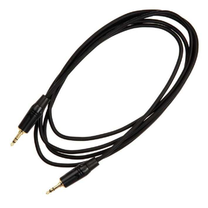 Cavo Adattatore Audio - Quik Lok Just J35J35 2 - Mini Jack Stereo/ Mini Jack Stereo - 2 m - Nero