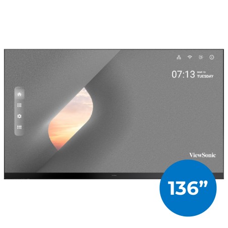 LedWall All in One 136" - con Sistema Audio e 2 Microfoni Wireless - con Installazione Inclusa